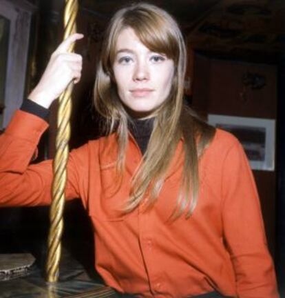 Françoise Hardy, en una foto de 1963.