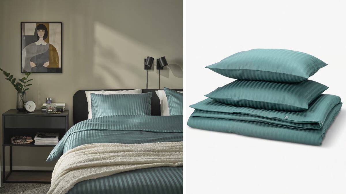 Set de funda nórdica y dos fundas de almohada NATTJASMIN.
