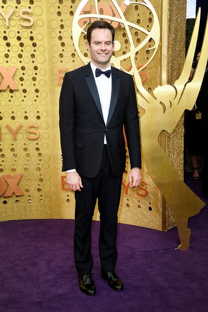 Bill Hader, ganador del Emmy a mejor actor en una serie de comedia por Barry. 