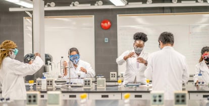 El laboratorio de BMS.