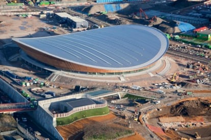 El velódromo de Londres.