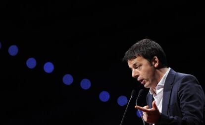 Matteo Renzi, el pasado 12 de abril en Tur&iacute;n.