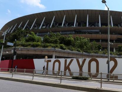 Estadio Olímpico de Tokio, el viernes.