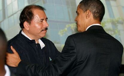 Ortega, con Obama en una imagen de archivo.