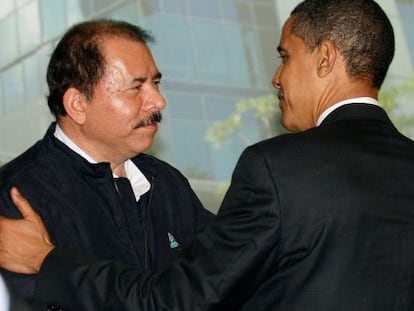 Ortega, con Obama en una imagen de archivo.