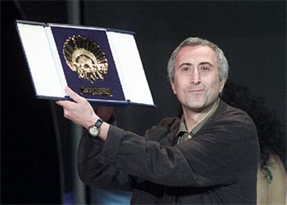 El director georgiano Dito Tsintsadze, ganador de la Concha de Oro por la película <i>Schussangst.</i>