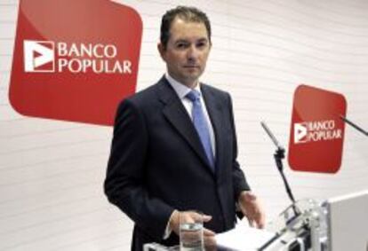 El consejero delegado del Banco Popular, Francisco G&oacute;mez. EFE/Archivo