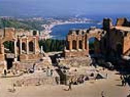 Taormina, en Sicilia (Italia)