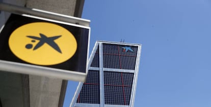 Sede de CaixaBank, en Madrid