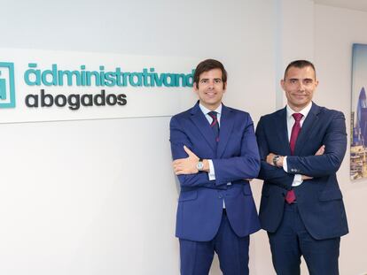Antonio Benítez Ostos y Marcos Peña Molina, socio director y socio, respectivamente, de Administrativando Abogados.