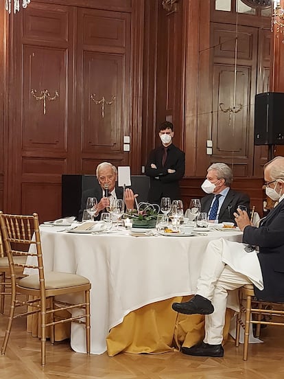 Goytisolo, durante su intervención en la presentación del proyecto este martes.