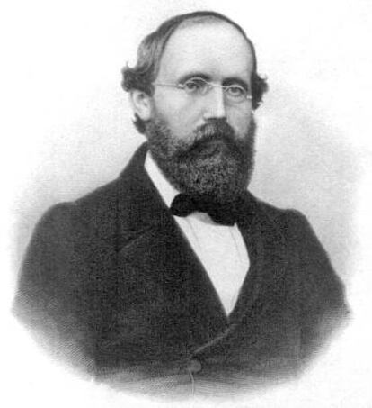 Una imagen de Bernhard Riemann tomada en 1863.