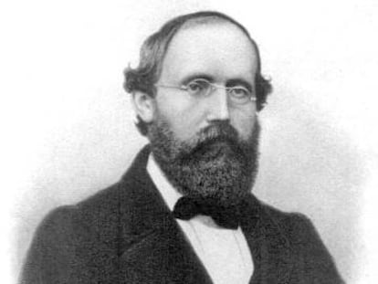 Una imagen de Bernhard Riemann tomada en 1863.