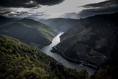 Cañón del río Sil, en la Ribeira Sacra.