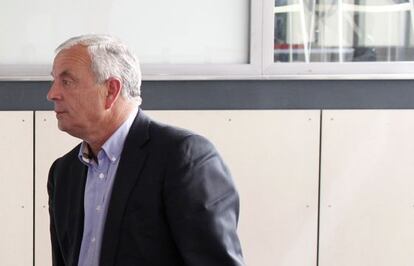 Pachi Vázquez, a su salida de la Ejecutiva del PSOE.