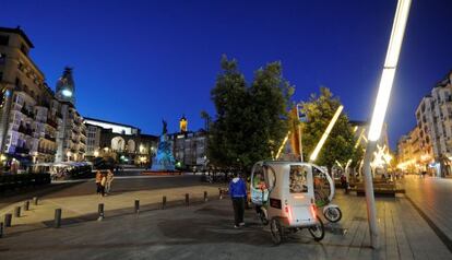 Vista de la Plaza Mayor de Vitoria-Gasteiz.