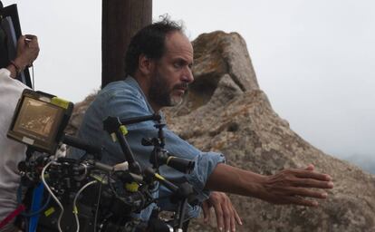 Luca Guadagnino, en el rodaje.