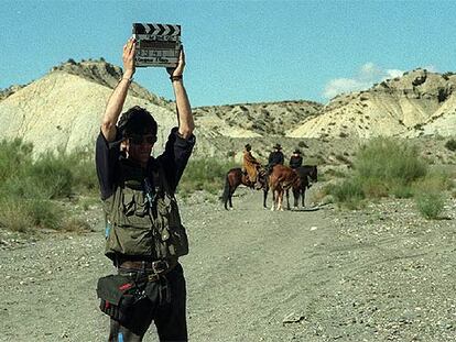 El desierto de Tabernas, en Almería, es desde hace años escenario de películas y anuncios publicitarios.