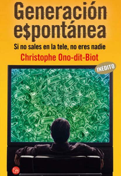 Portada del libro 'Generación espontánea', de Christophe Ono-dit-Biot.