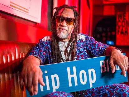 NEW YORK, NEW YORK - AUGUST 16: DJ Kool Herc attends The Source Magazine's 360 Icons Awards Dinner at the Red Rooster on August 16, 2019 in Harlem, New York City. (Photo by Steven Ferdman/Getty Images)