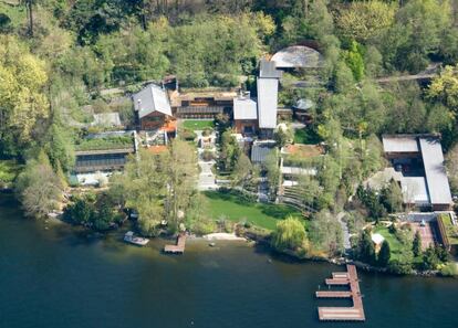 Residencia en el Lago Washington.