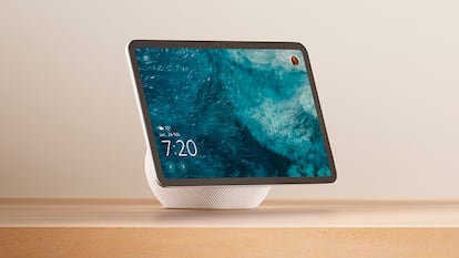 Amazon Echo Show de color blanco