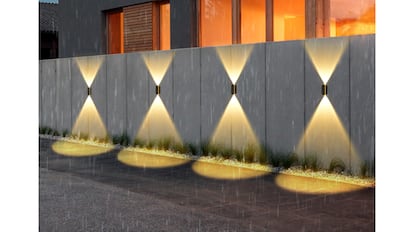 apliques solares para paredes de exterior