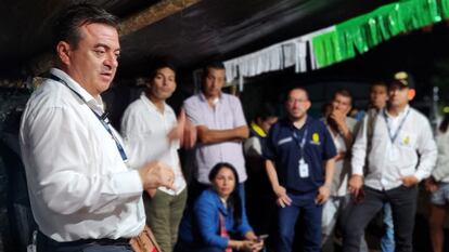 Olmedo López Martínez, exdirector de la Unidad Nacional de Gestión del Riesgo de Desastres, en diciembre 2023.