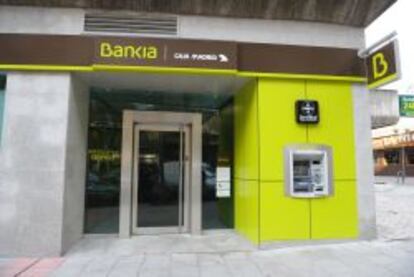 Oficina de Bankia en Madrid