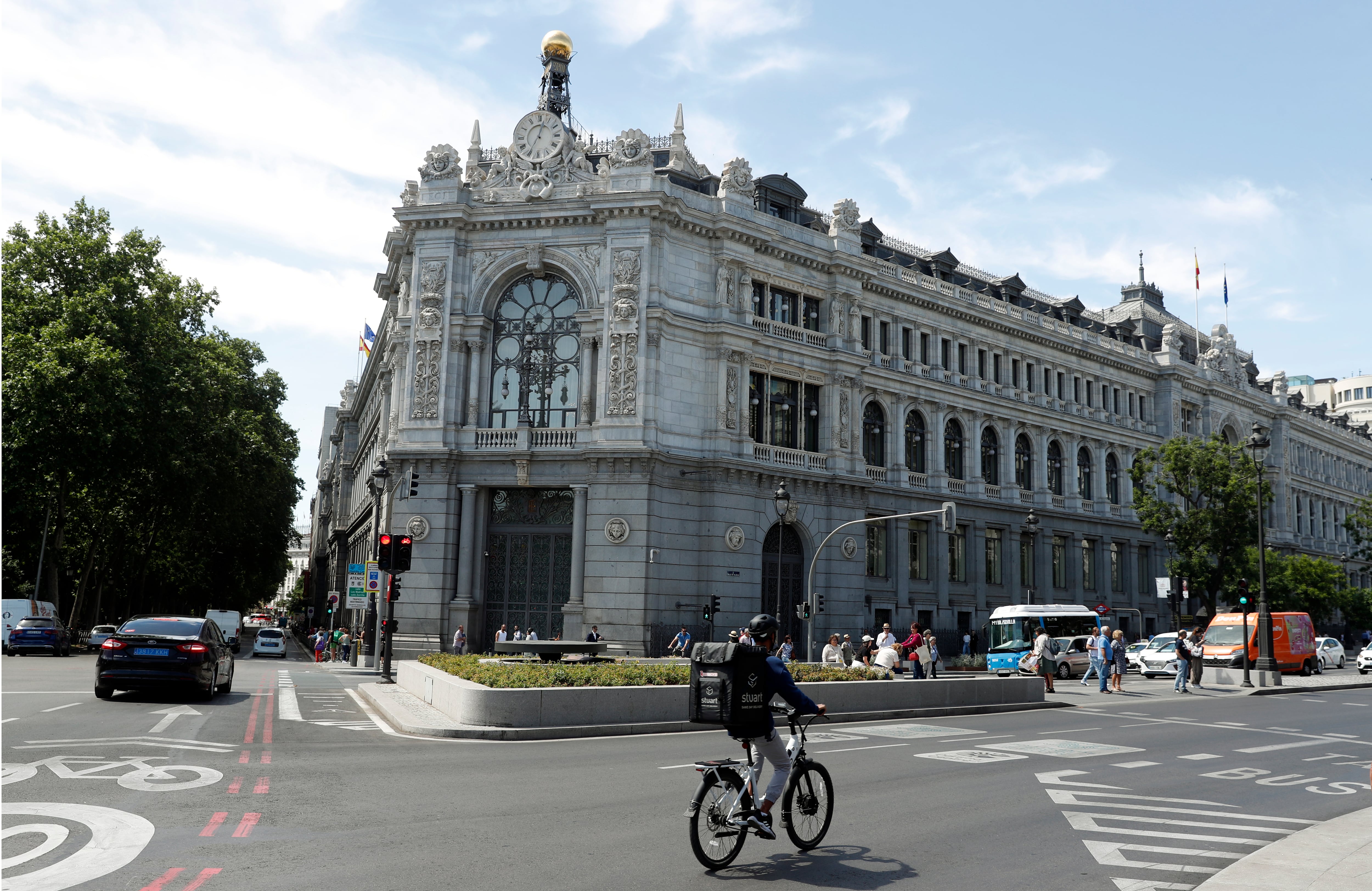 Sede del Banco de España, en Madrid, en una imagen de archivo.