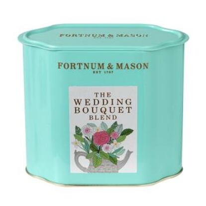 La línea especial de té creada con motivo del enlace por Fortnum & Mason.