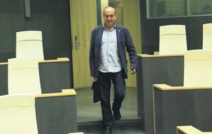 El diputado general de Gipuzkoa, Martín Garitano.
