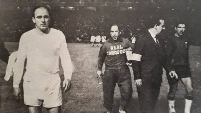 Di Stéfano (i) y Duca, tras ser expulsados.