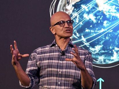 El consejero delegado de Microsoft, Satya Nadella. 