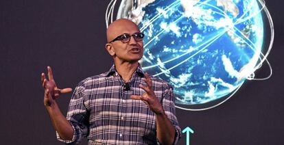 El consejero delegado de Microsoft, Satya Nadella.
