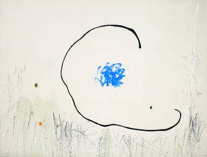 'La esperanza del condenado a muerte' (1974), de Miró.