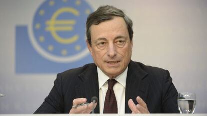 El presidente del Banco Central Europeo (BCE), Mario Draghi