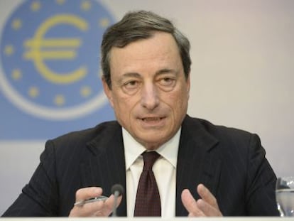 El presidente del Banco Central Europeo (BCE), Mario Draghi