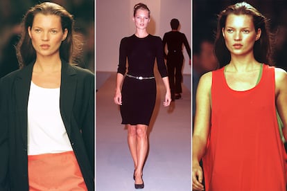 Encumbró a Kate Moss como top de los 90

Calvin Klein jamás hubiera sido lo que fue sin Kate Moss y tampoco entenderíamos la carrera de la supermodelo sin su papel clave en la etiqueta estadounidense. El diseñador apostó por la estética escuálida y aniñada de la británica elevándola a los altares de la moda.