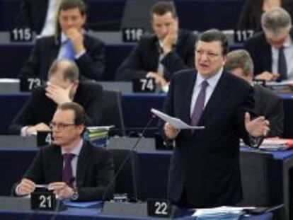 El presidente de la Comisi&oacute;n Europea, Jos&eacute; Manuel Durao Barroso.