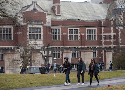 Estudiantes en Princeton, Nueva Jersey.