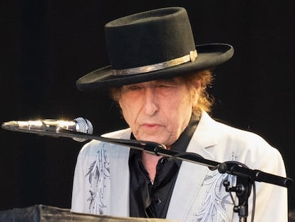 Bob Dylan en Hyde Park en Londres. Jo Hale / Redferns