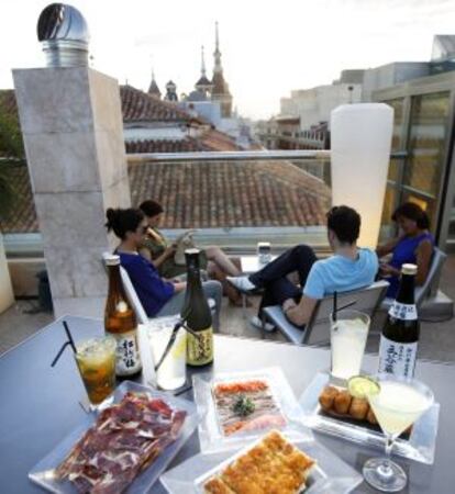 La Terraza del Urban, en Madrid.