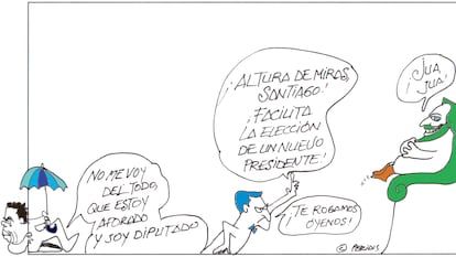 Peridis: “Te rogamos, óyenos, Santiago”