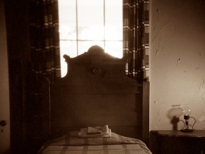 El dormitorio de Flannery O'Connor.