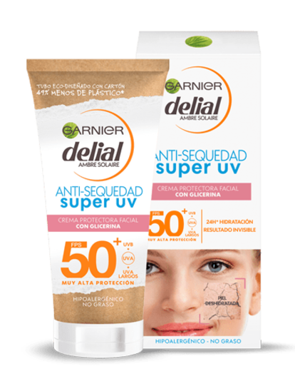 Delial sensitive advance utiliza un envase de cartón de origen sostenible.