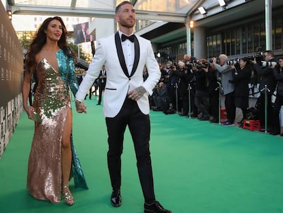 Pilar Rubio y Sergio Ramos, el pasado septiembre en Londres