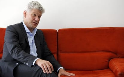 Fabrizio Hochschild durante una entrevista en Colombia.