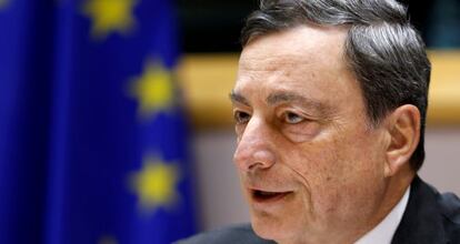 El presidente del BCE Mario Draghi.