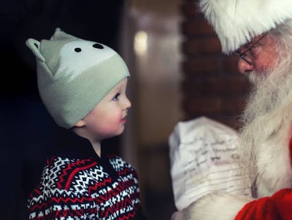 Cómo hacer videollamadas para que tus hijos hablen con Papá Noel en Navidad